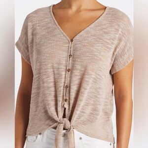 Stitch Fix: Rika button detail knit top